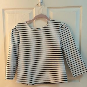 DV (Dolce Vita) Nautical Striped Pullover Long Sleeve Top